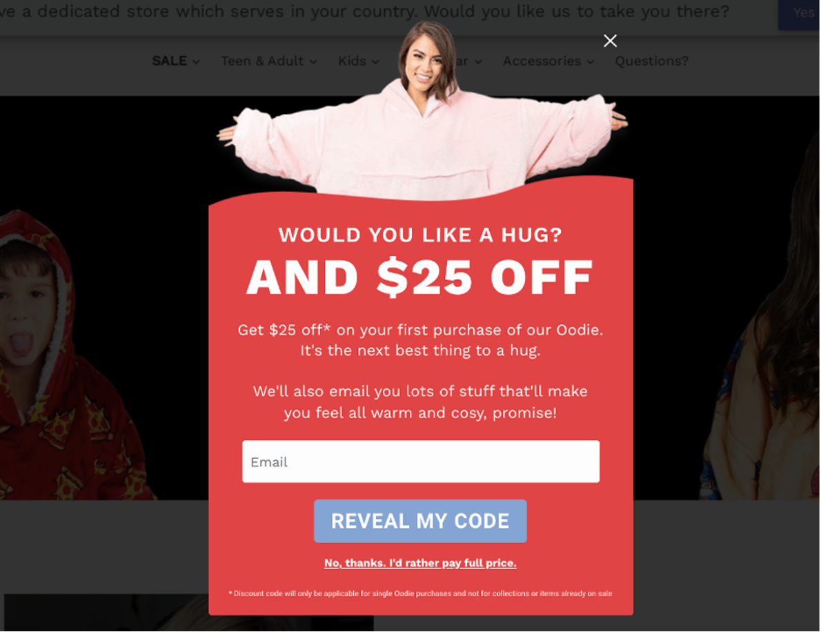 the oodie newsletter popup - How to Set Up a Newsletter Popup for Your Shopify Store in 5 Easy Steps