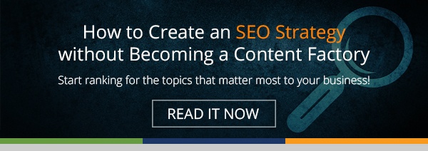 Come creare una strategia SEO senza diventare una Content Factory