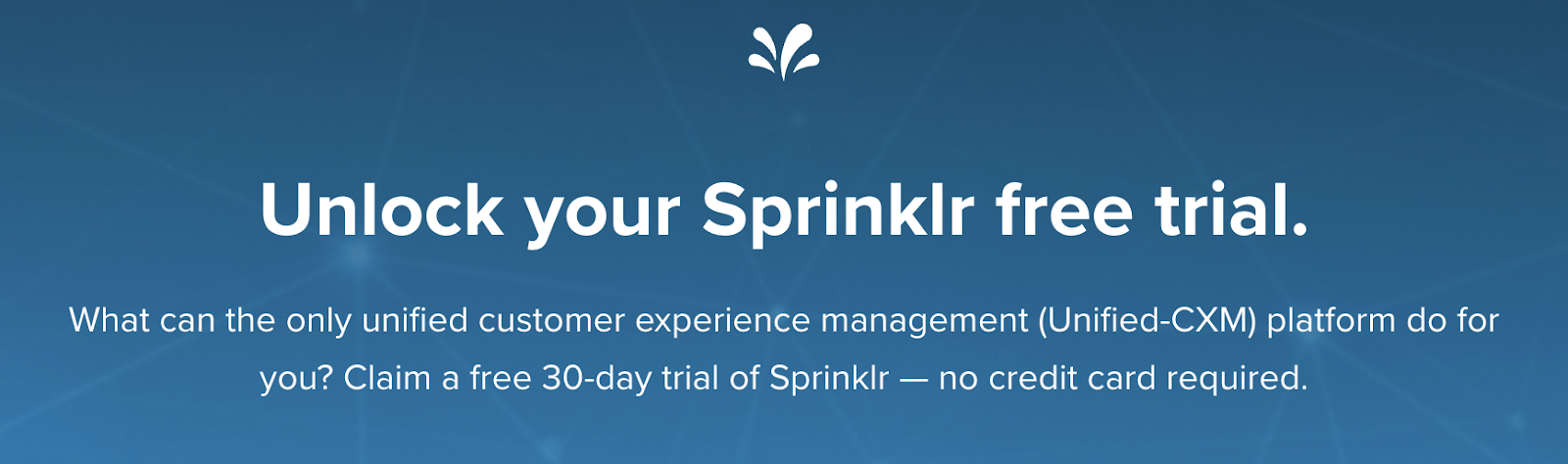 imagen de prueba gratuita de sprinklr