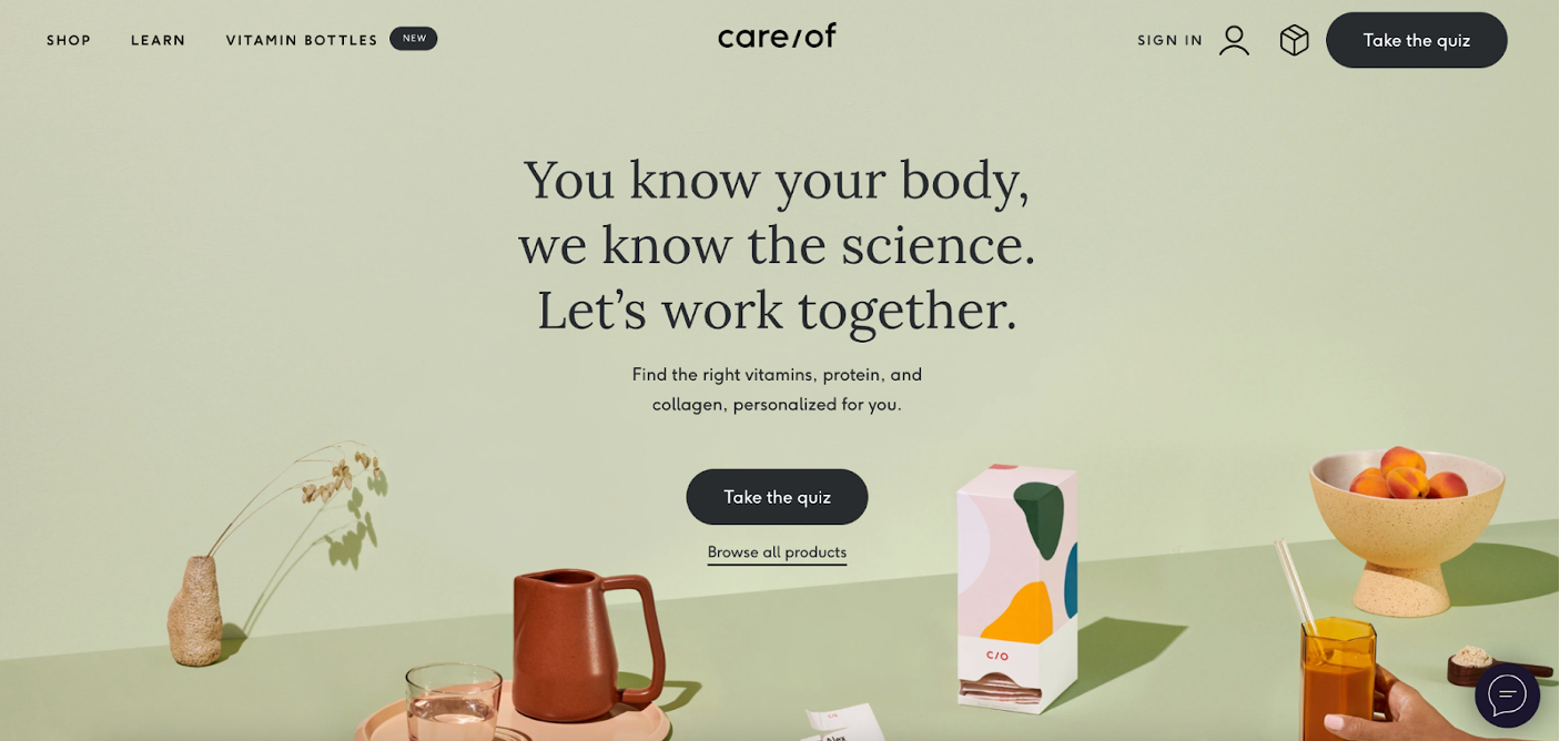 careof marketing 03 - The Secret Behind the Care/of Marketing Strategy: How They Became a 225 Million-Dollar Brand