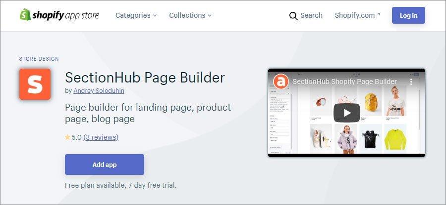 SectionHub Free Page Builder