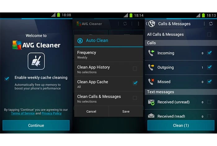 Le app AVG sono note soprattutto per la rimozione di virus e posta indesiderata dai dispositivi