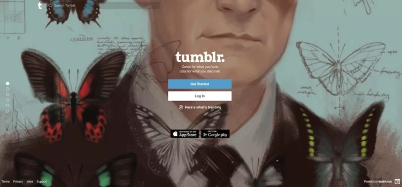 Бесплатные темы Tumblr