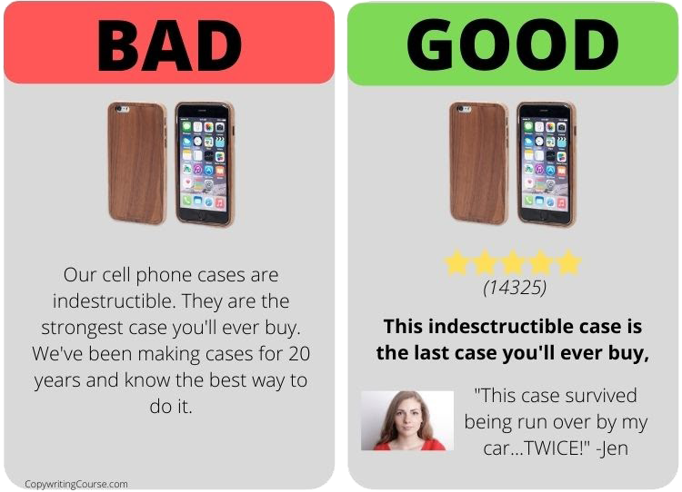 social proof good vs bad - 17 Ecommerce Skills You Need to Build a Successful Ecommerce Business