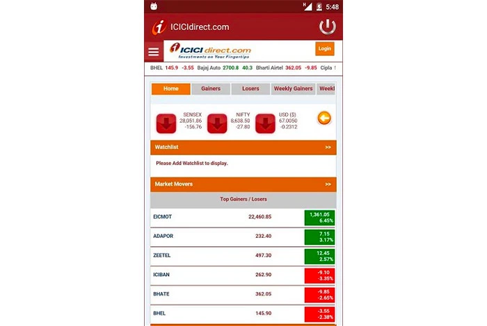 App ICICI Direct