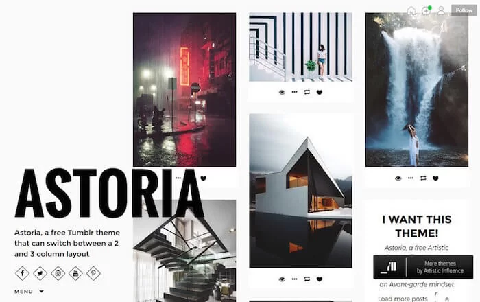 Tema WordPress Astoria