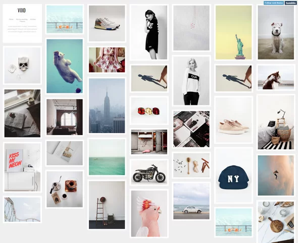 leeres Tumblr-Thema