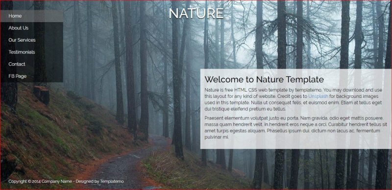 Modelo Web da Natureza