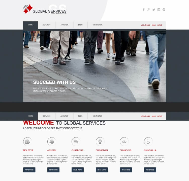 Template Joomla Global