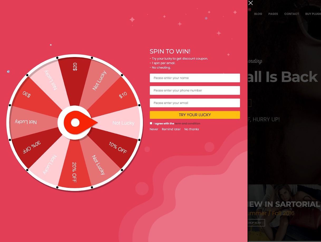 spinning wheel plugins 02 - 8 Best Spin-to-Win Plugins for WordPress to Boost Engagement in 2022