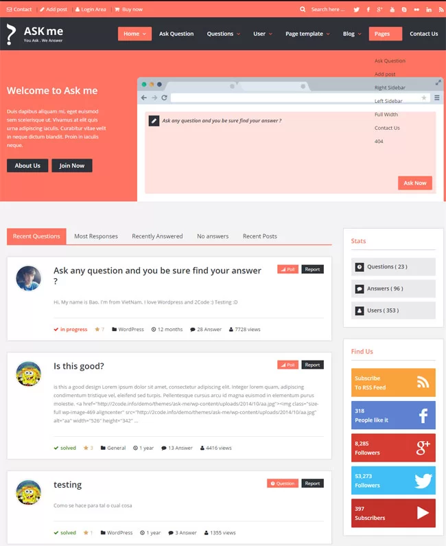 Ask-me-responsive-questions-answers-wordpress
