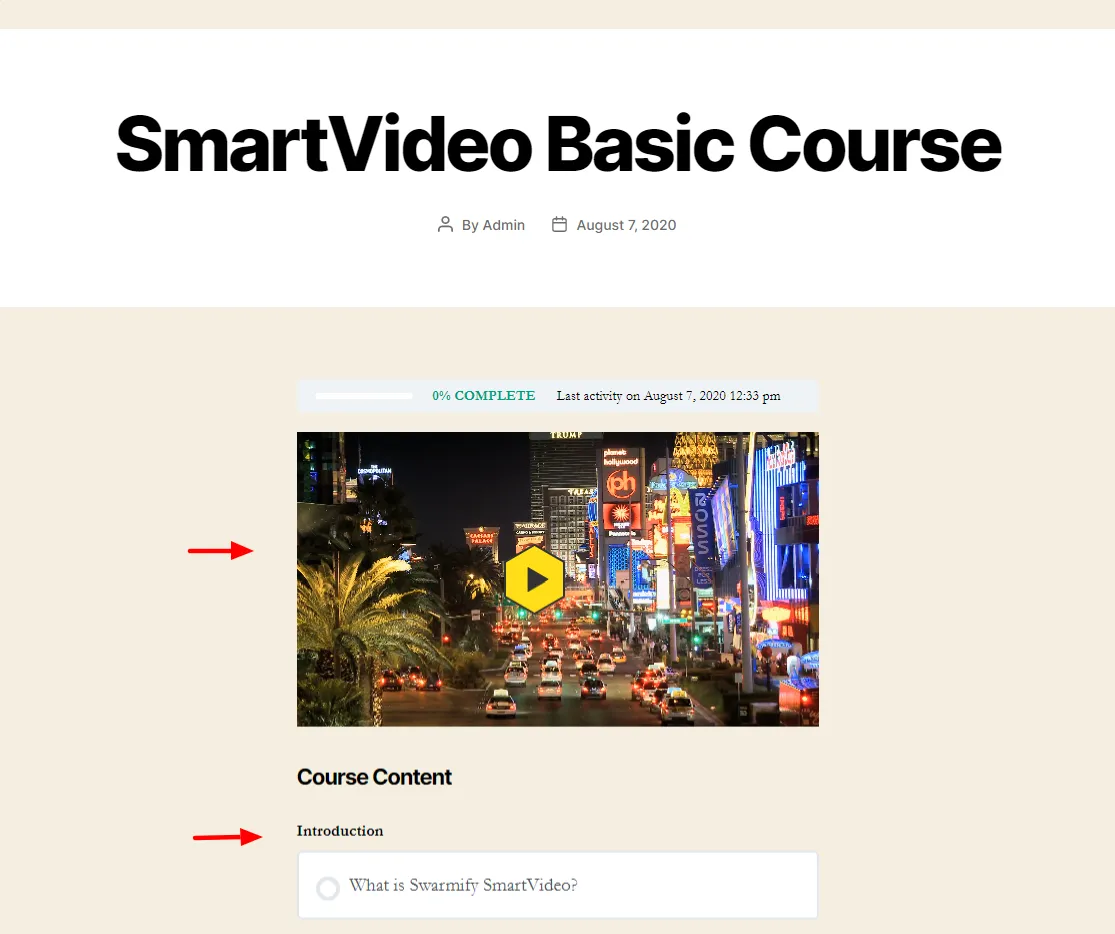 swarmify learndash cours de base