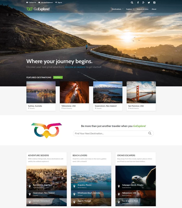 ir-explorar-wordpress-tema