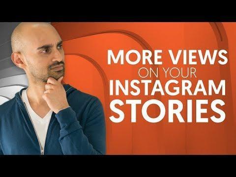 Visualizações em suas histórias do Instagram