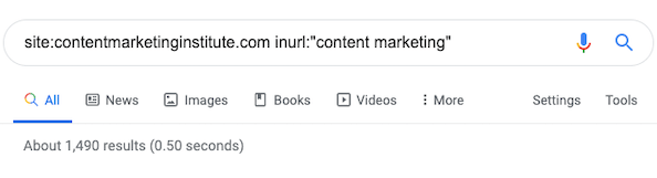 Google 사이트 검색 contentmarketinginstitute.com inurl:"콘텐츠 마케팅"