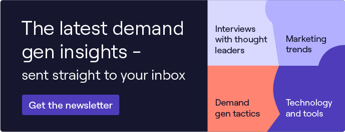 Sign up for Cognism's demand generation newsletter