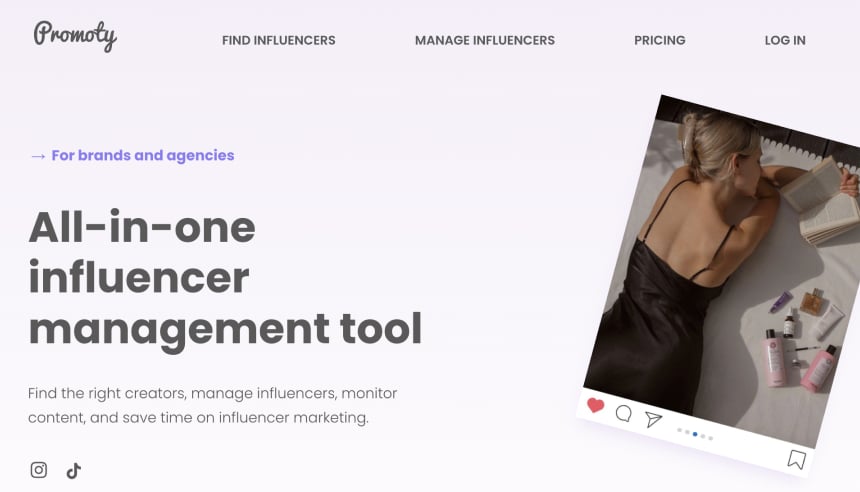 Promty Influencer-Management-Tool