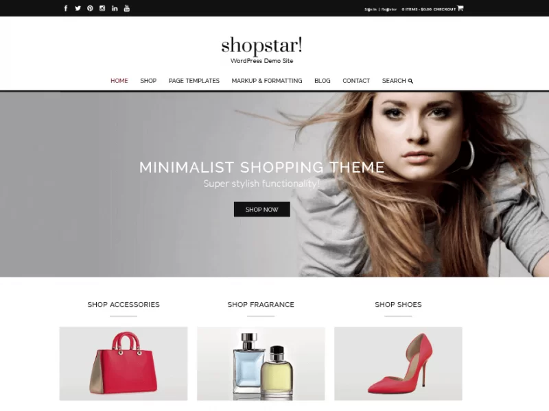 Shopstar WooCommerce 테마