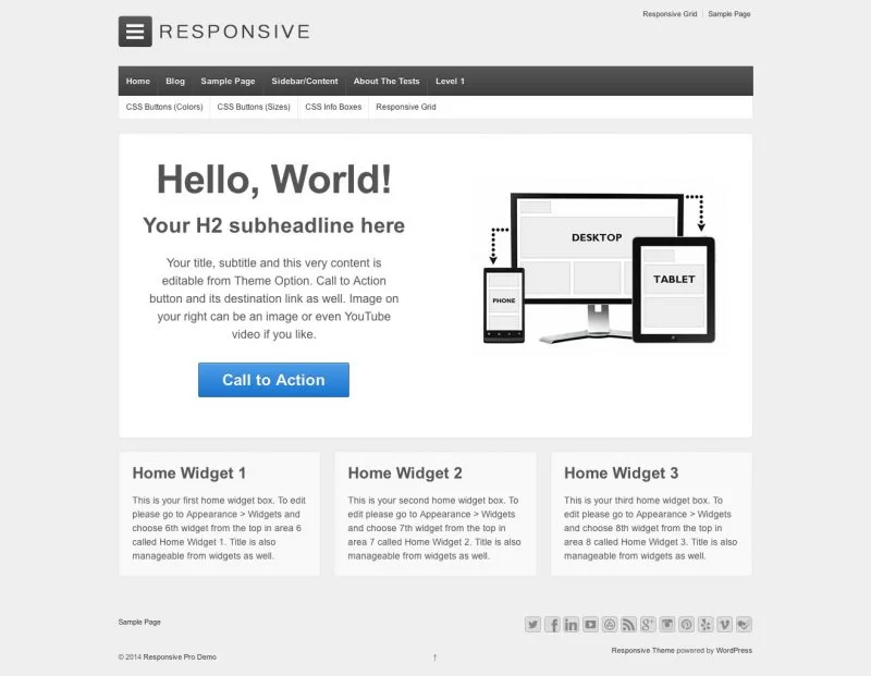 Responsives WooCommerce-Theme