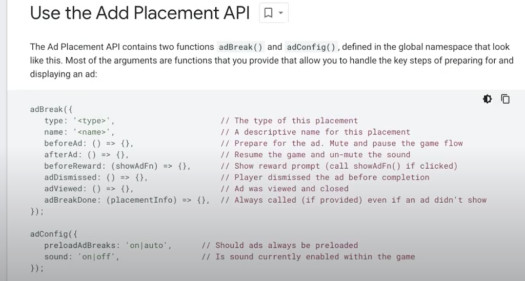 移動應用程序放置 api