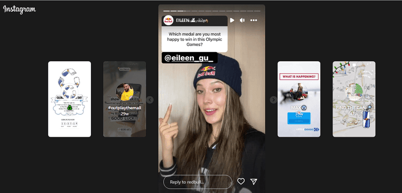 instagram met en lumière la collaboration de la marque