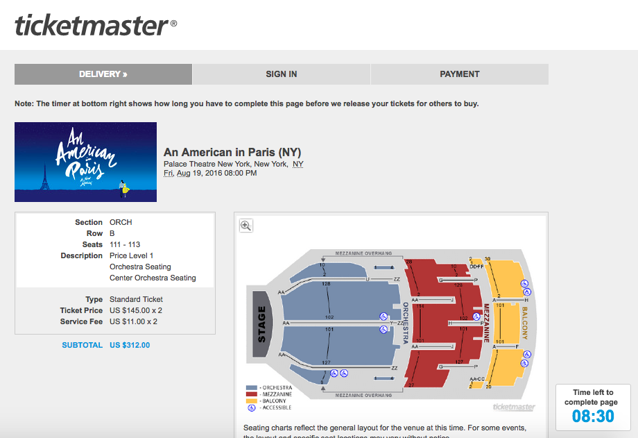 41 Ticketmaster increases the sense of urgency with countdown timer - Cart Abandonment - Definitive Guide