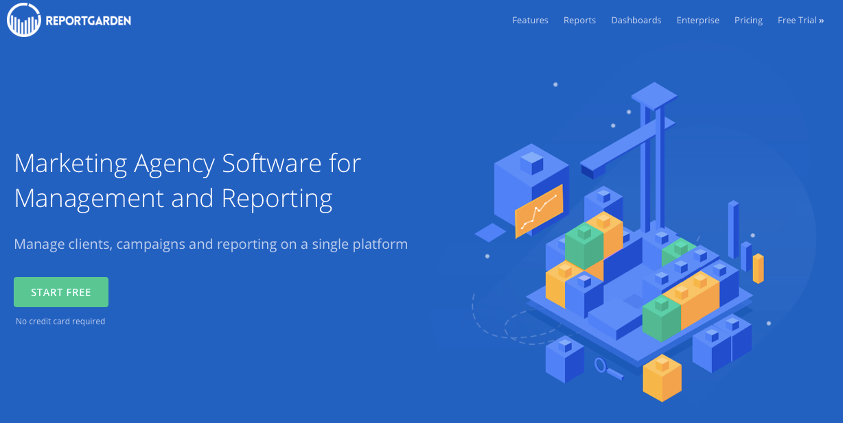 ReportGarden: 마케팅 대행사 소프트웨어 및 디지털 대행사 관리 보고