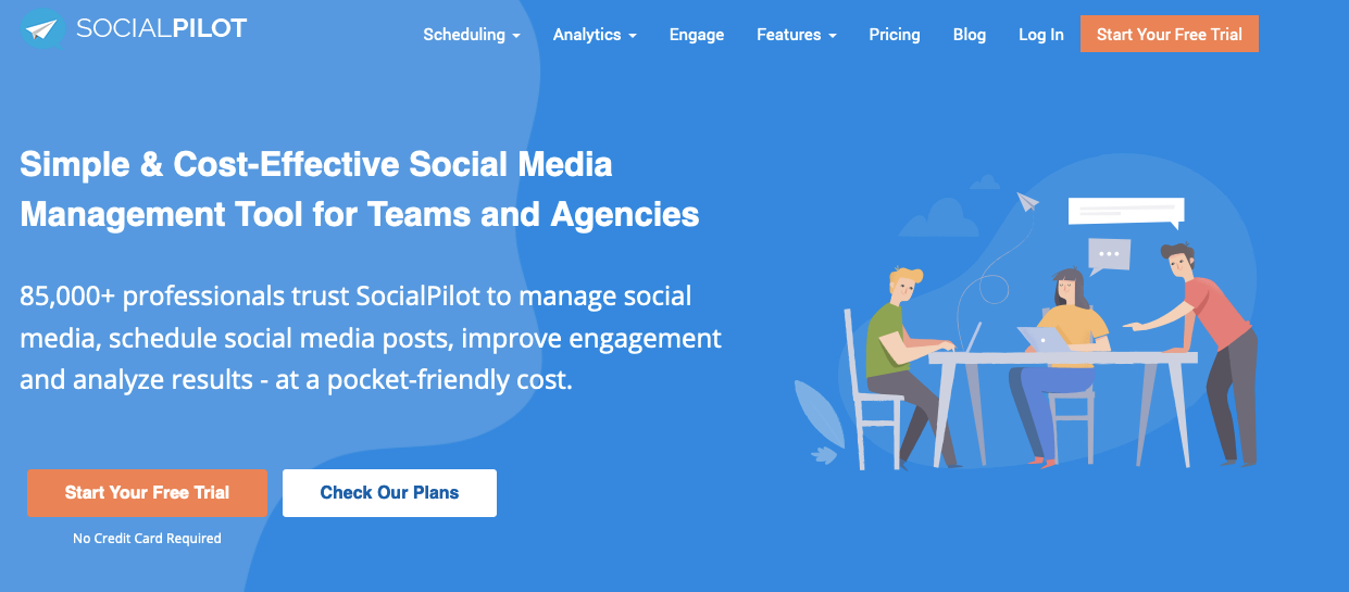 SEO 감사 도구: SocialPilot