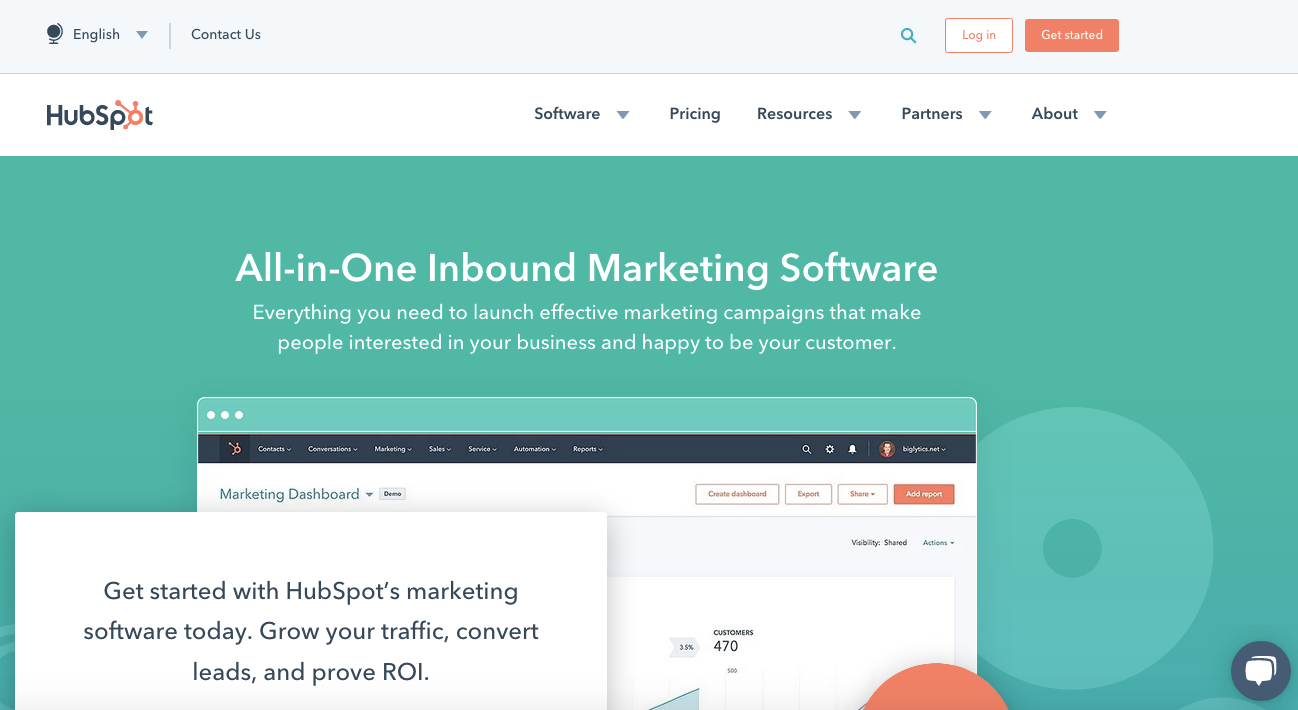 SEO 감사 도구: HubSpot