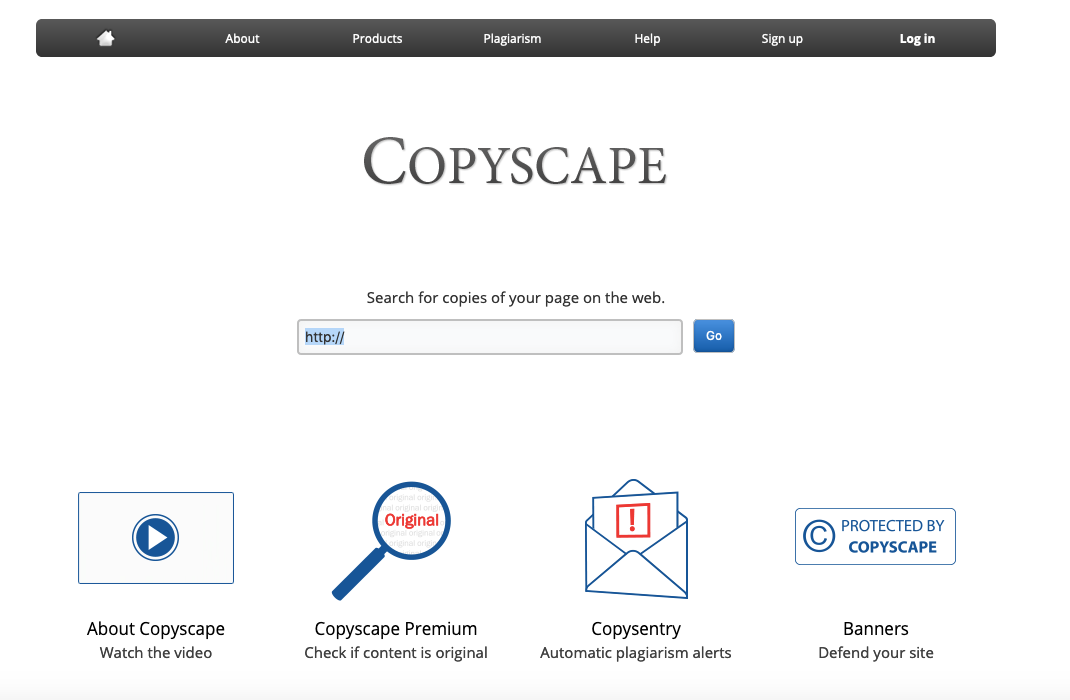 SEO 감사 도구: Copyscape