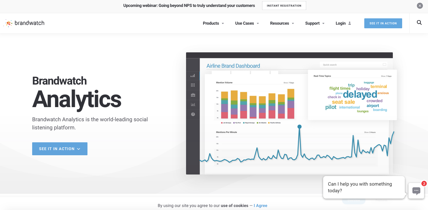 Brandwatch Analytics 소셜 미디어 청취 플랫폼 Brandwatch