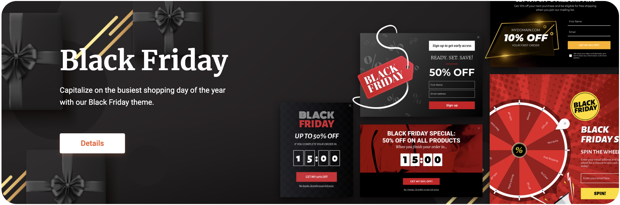 bf theme - 6 Black Friday Personalization Ideas to Promote Your Sale