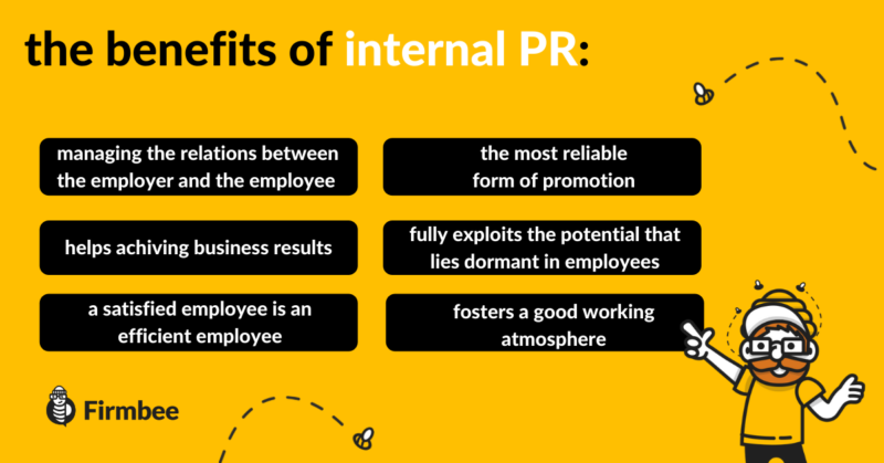 internal pr infographic