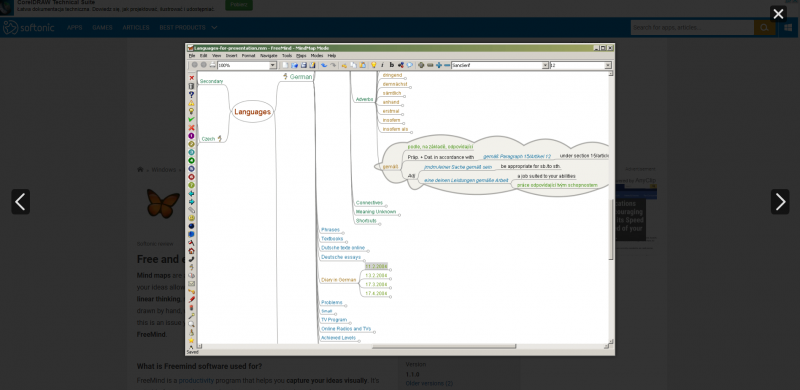 Best free Mind Mapping software - freemind