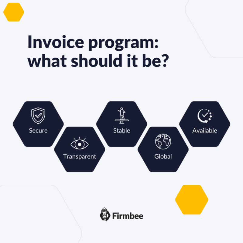 Best Free Invoicing software infographic