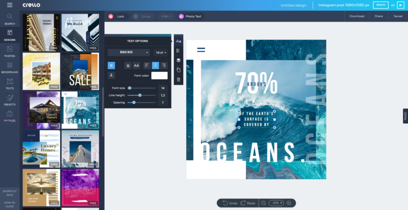 Free Graphic Design Software - Crello