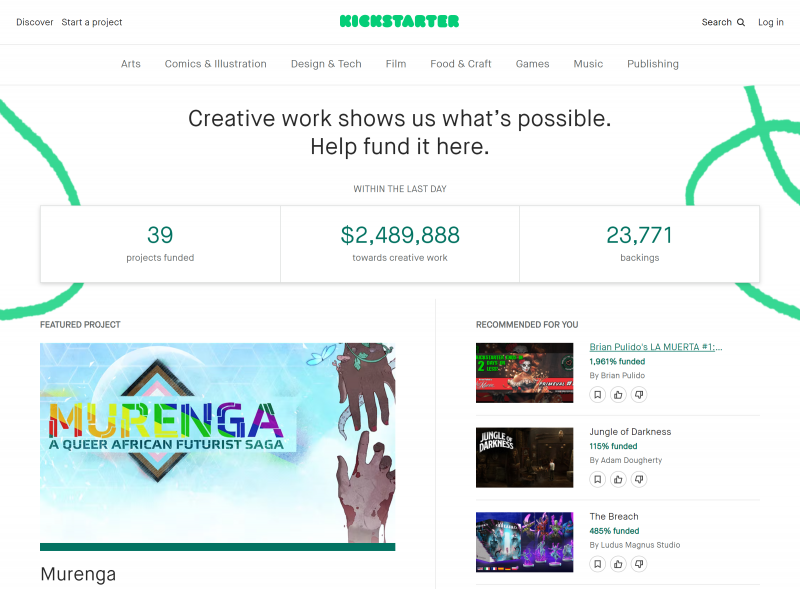 Kickstarter campaign