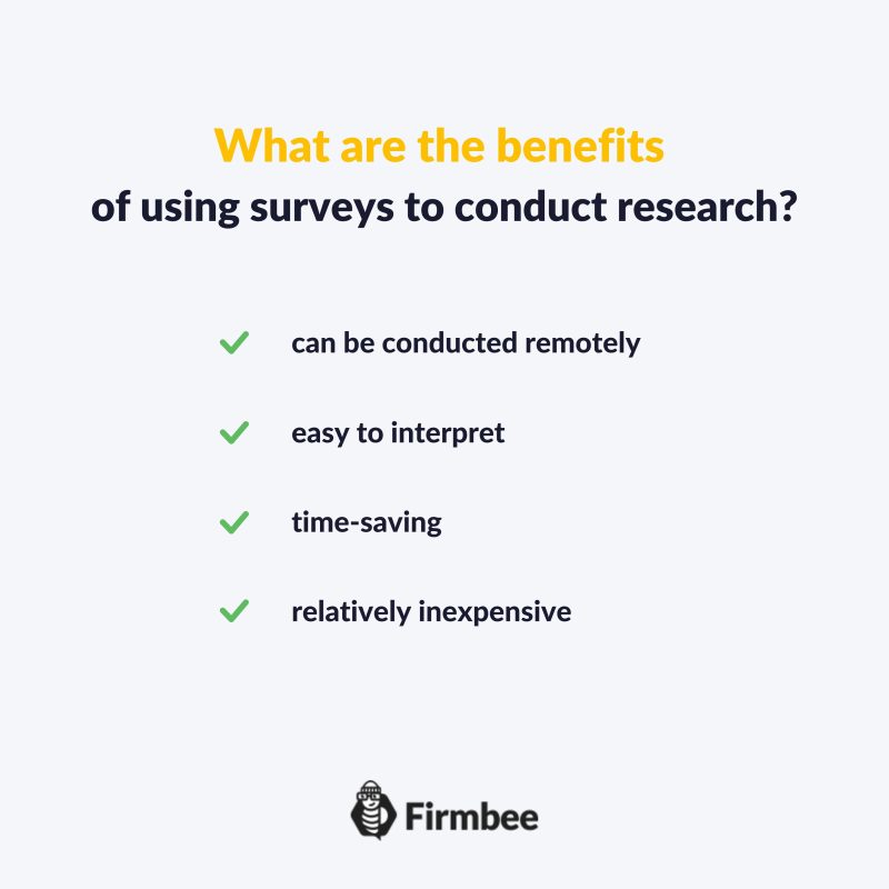 how to use surveys