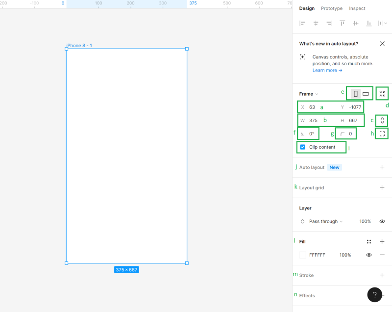 project settings