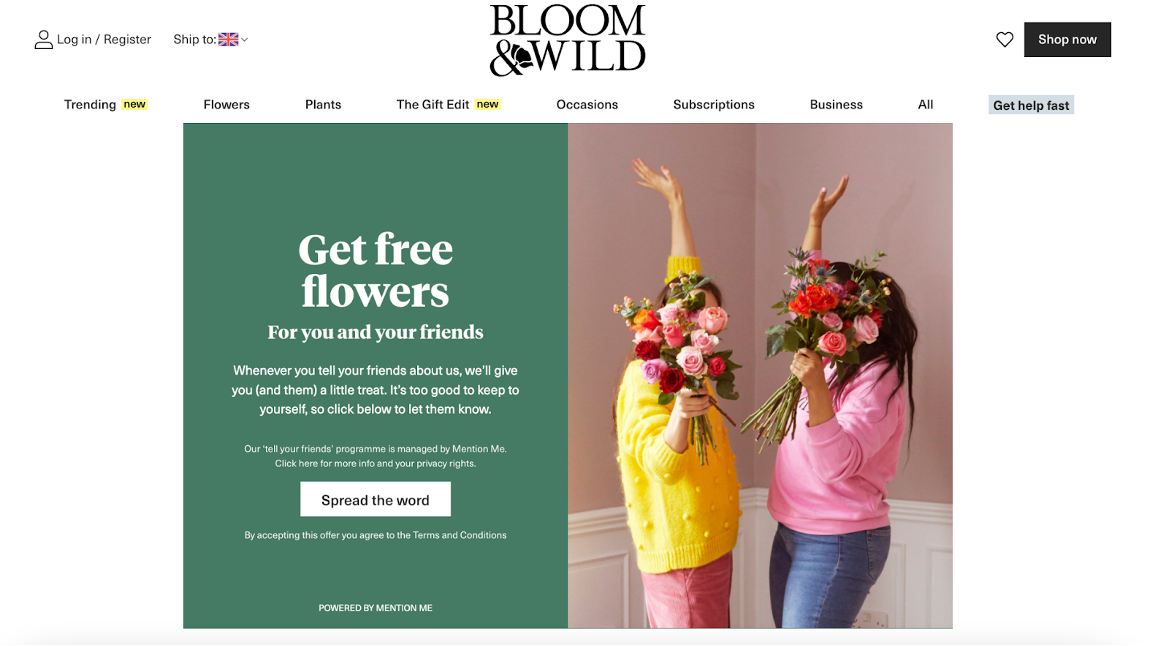 bloom and wild marketing 10 - Bloom & Wild’s Marketing Strategy to Become The 2nd Fastest-Growing Startup