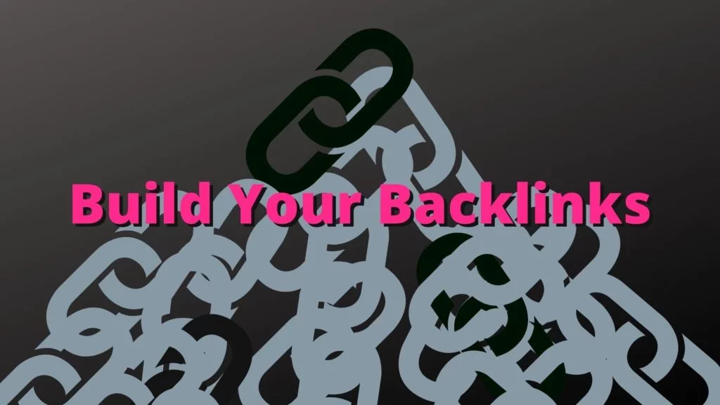 uma pilha de backlinks