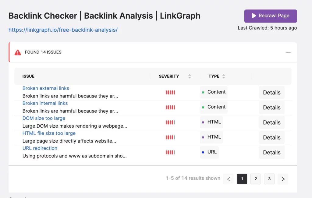 SearchAtlas SEO yazılım paketindeki site denetçisi aracı