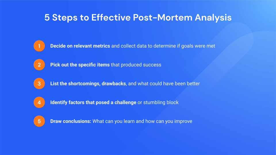 etapy analizy post mortem