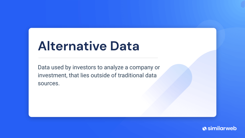 Définition alternative des données