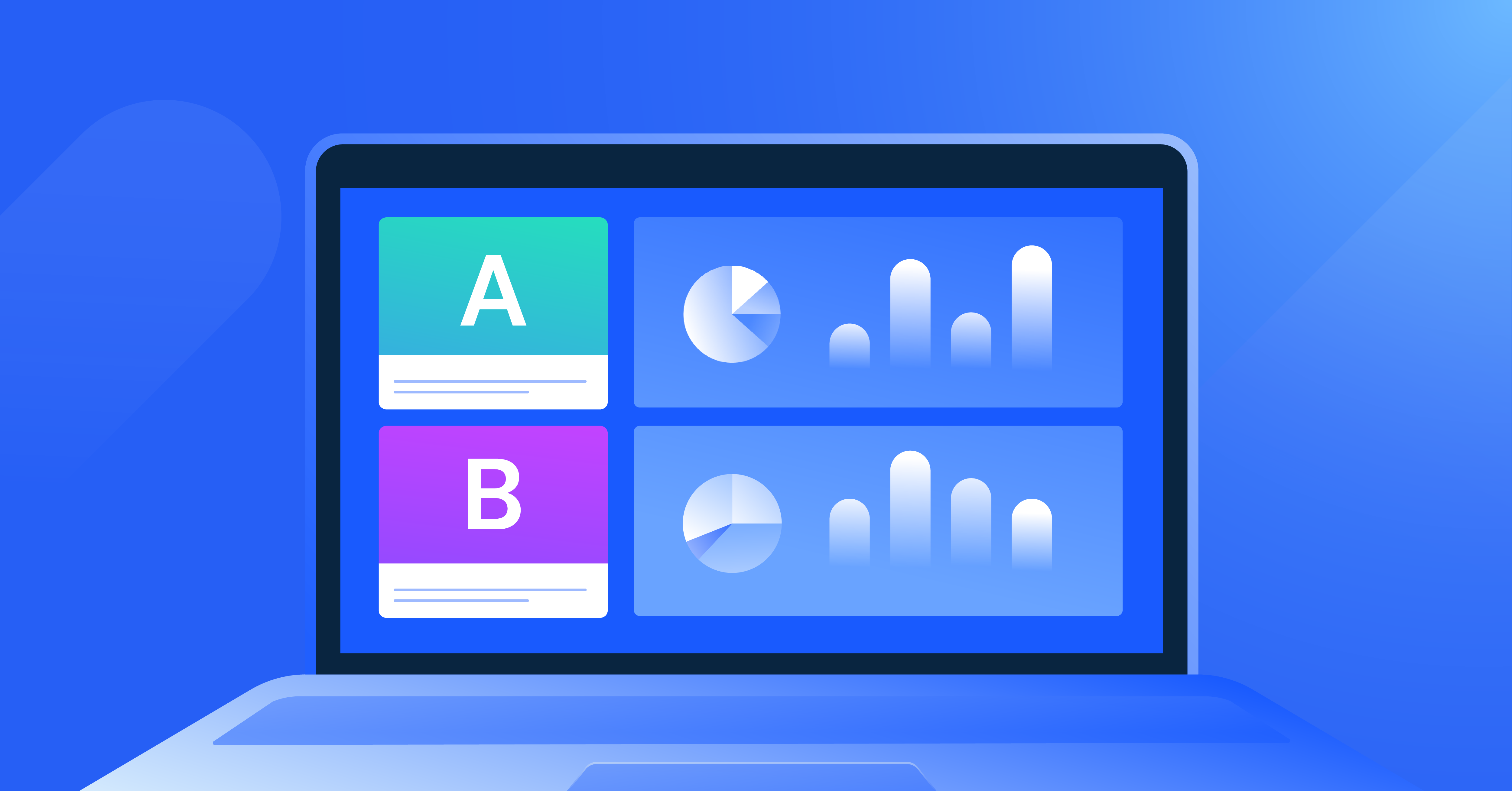 Illustration d'un test A/B représentant la stratégie PPC