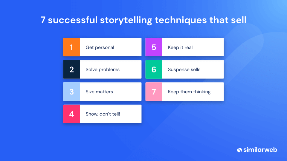 7 techniques de storytelling qui stimulent les ventes