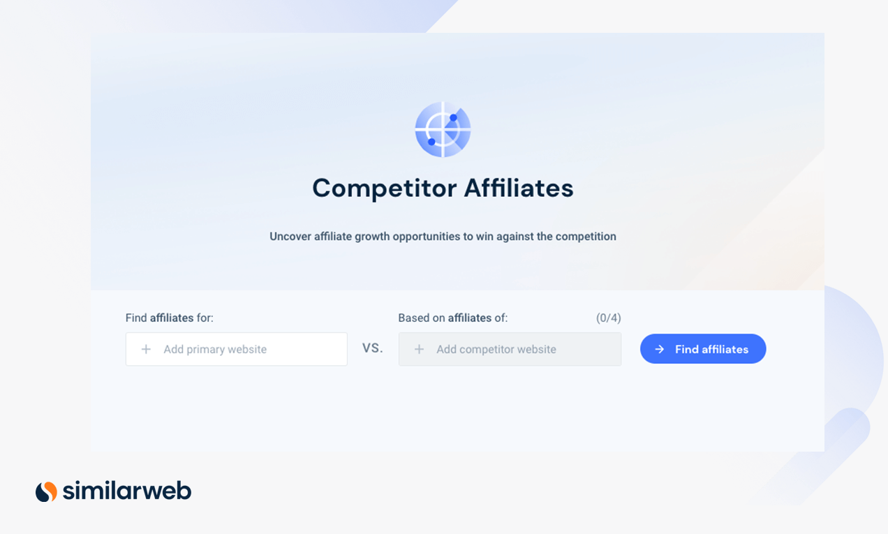 Lihat Afiliasi Pesaing dari Similarweb Digital Marketing Intelligence.
