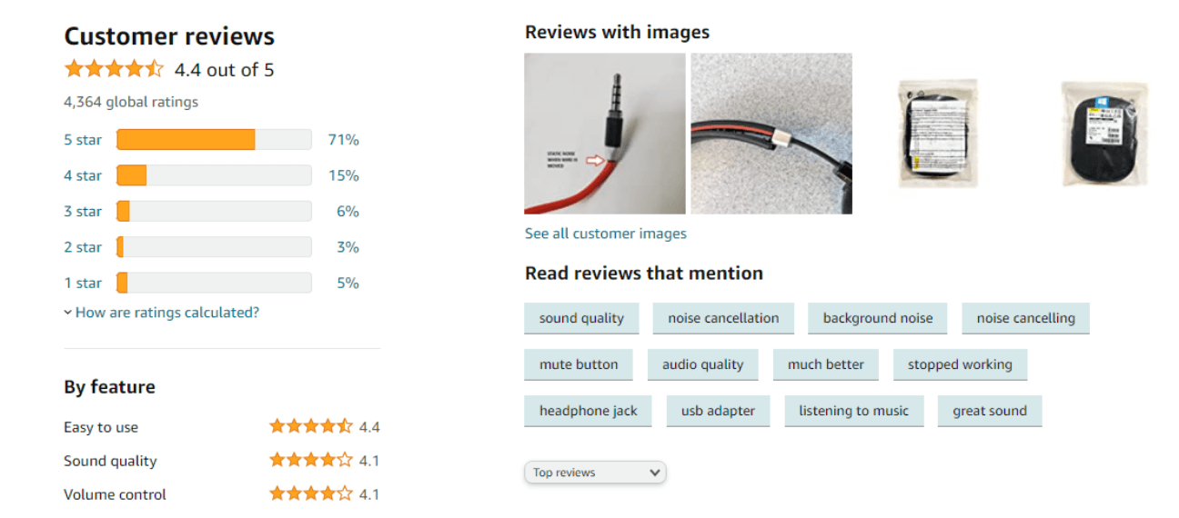 Como a avaliação do cliente afeta sua marca e SEO na Amazon.