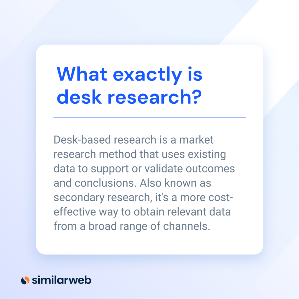 Desk-Research-Definition