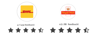 DHL contro posta reale